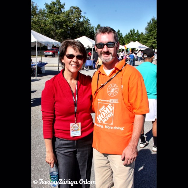 Fiesta 2010 - with Fiesta Board member, Chris Miller when the event was held at Regions Park in Hoover, AL 