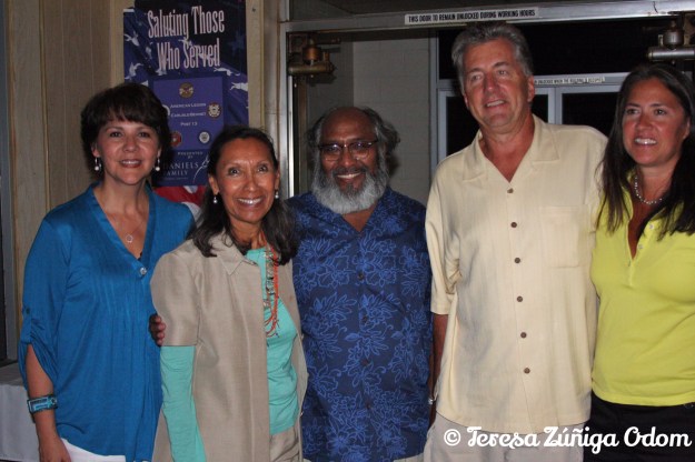 With Chila, her brother Nino (Orlando), son-in-law Hal and daughter Eryn - at our family reunion in Albuquerque, NM 2011.