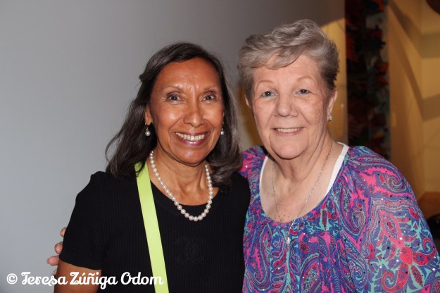 My mother, Barbara Zuniga with her niece, Chila. Zuniga family reunion 2013 in Denver, CO.