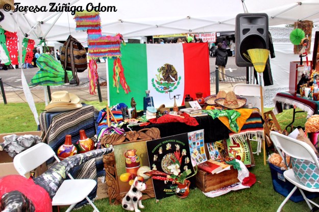 Some of the beautiful items displayed at the Mexico booth!