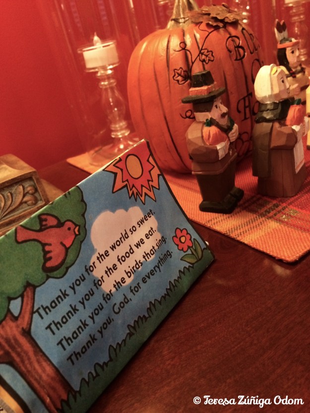 Anna Marie's made this cut out craft prayer one year in grade school.