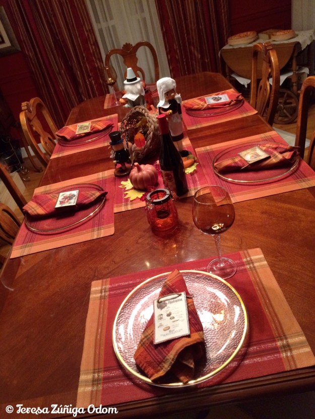 My Thanksgiving Table this year...