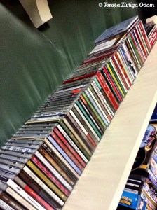 My large collection of Christmas music at home...I like adding a few new cds each year!