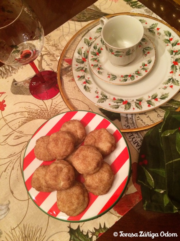 Biscochitos - fresh out of the oven and on my dining room table!
