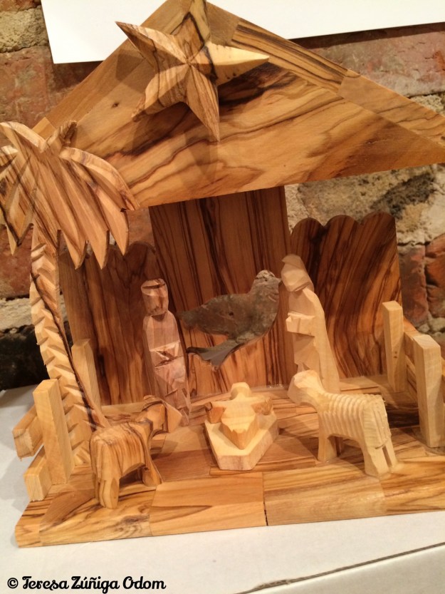 This is the nativity from Sojourns in Birmingham - that I bought for my daughter for her first married Christmas!