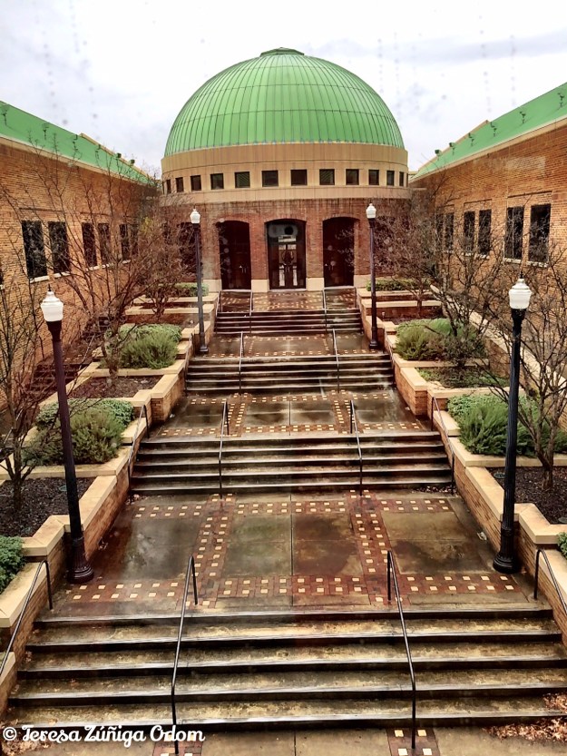 The Birmingham Civil Rights Institute - taken from the 2nd floor outside of the permanent exhibit.