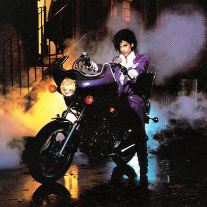 Purple Rain album cover - released in 1984