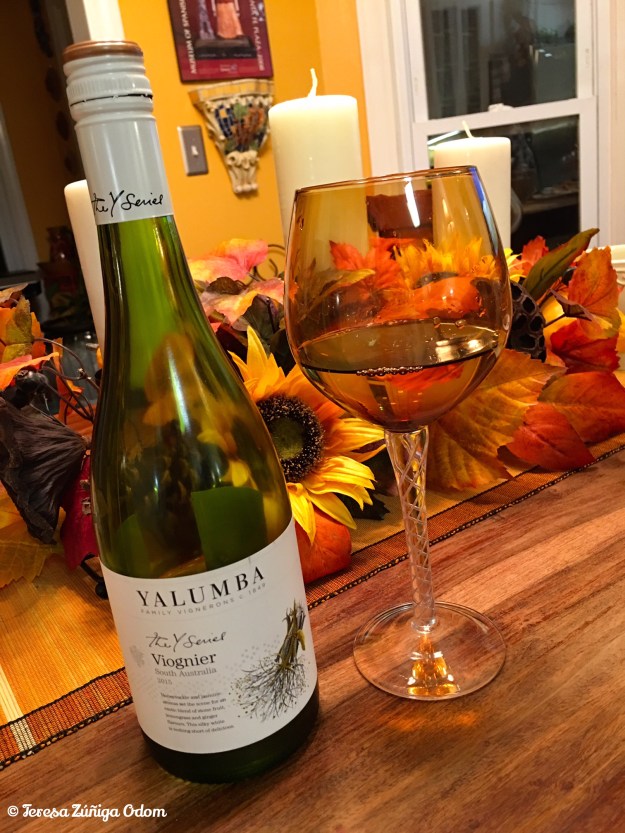 Always a good idea to have a great wine when decorating for a holiday!