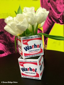 Andy Warhol exhibit at AEIVA last year. 