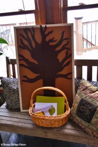 Our Thankful Tree the first year...