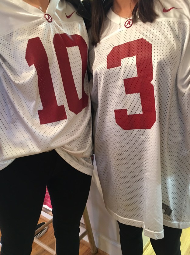 Game day jerseys on!